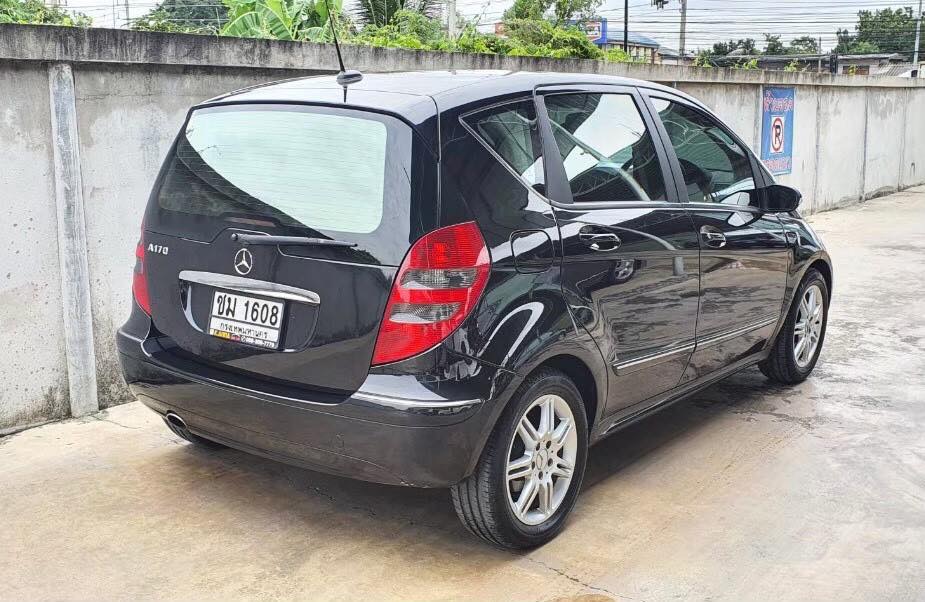 Mercedes-Benz A-Class W169 A170 ปี 2007 สีดำ (รูปที่ 3)