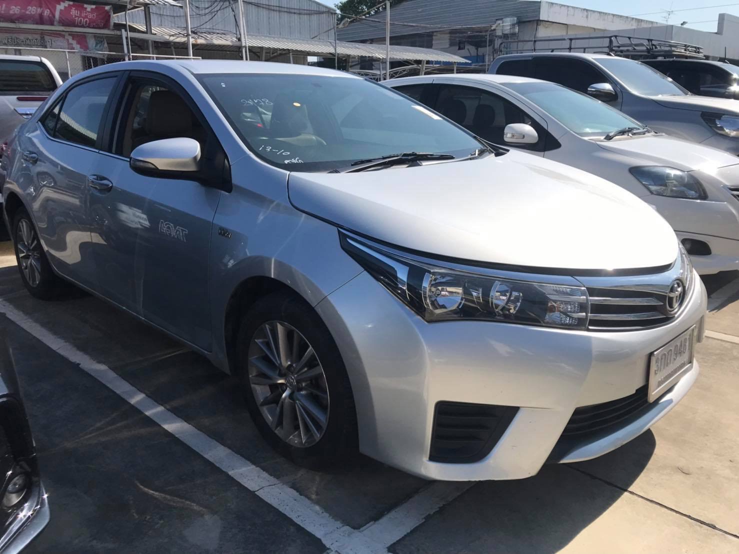 Toyota Corolla Altis โฉม 14-16 ปี 2014 สีเงิน (รูปที่ 2)
