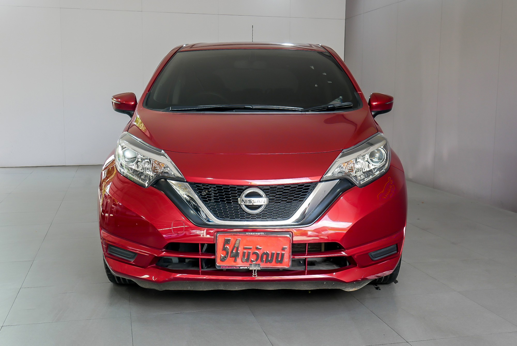 NISSAN NOTE 1.2 V ปี 2018 สีแดง (รูปที่ 2)