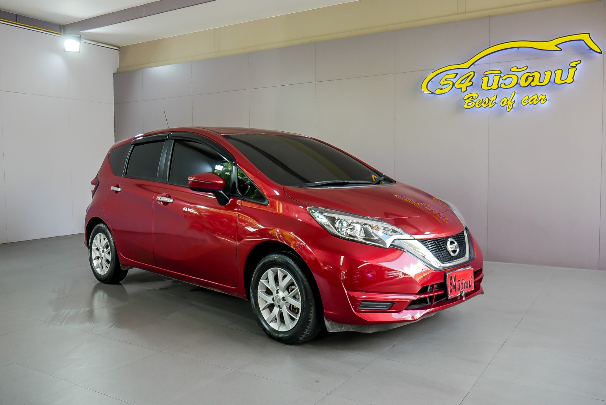 NISSAN NOTE 1.2 V ปี 2018 สีแดง