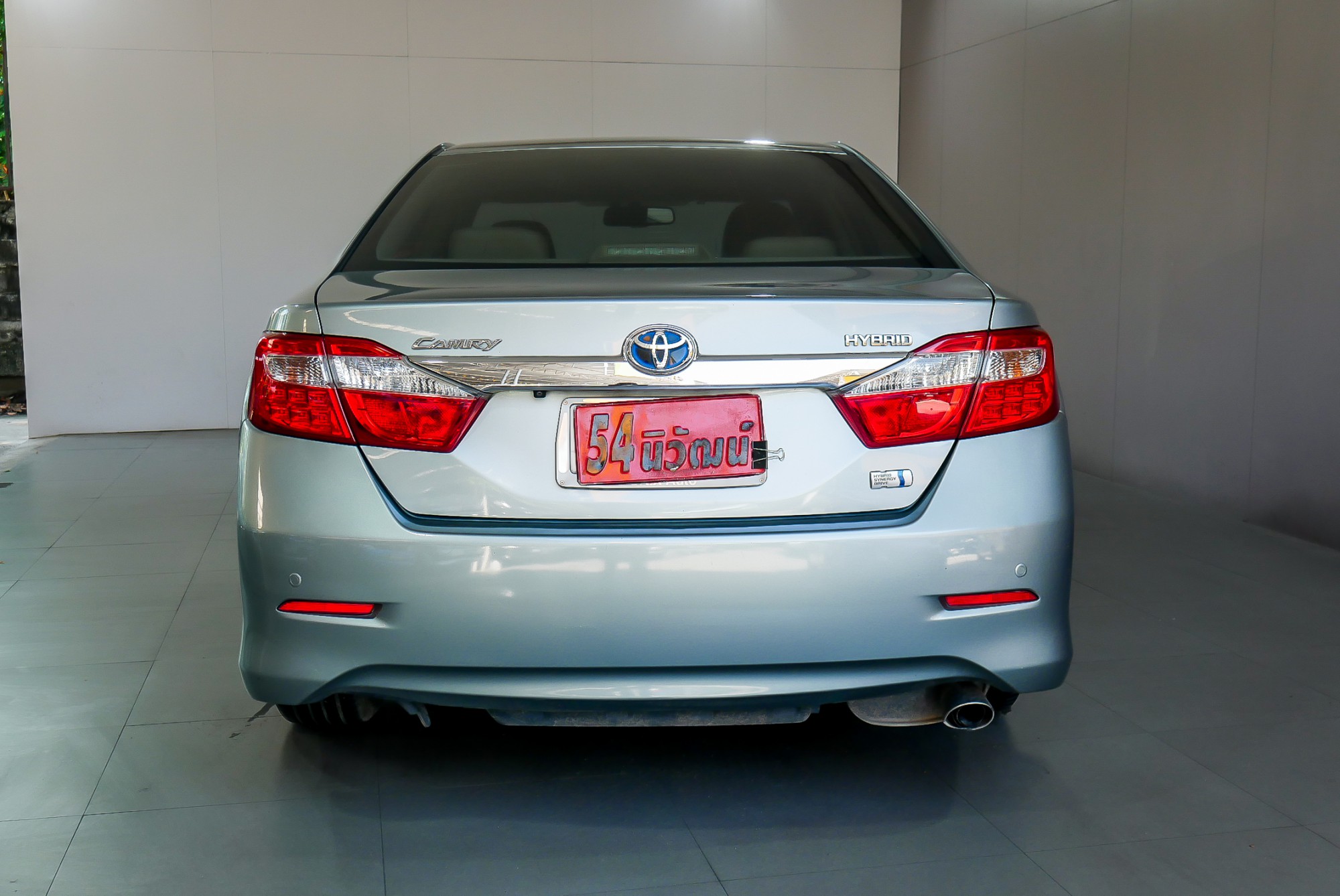 TOYOTA CAMRY 2.5 HV NAVI MINOR CHANGE ปี 2013 สีเทา (รูปที่ 21)