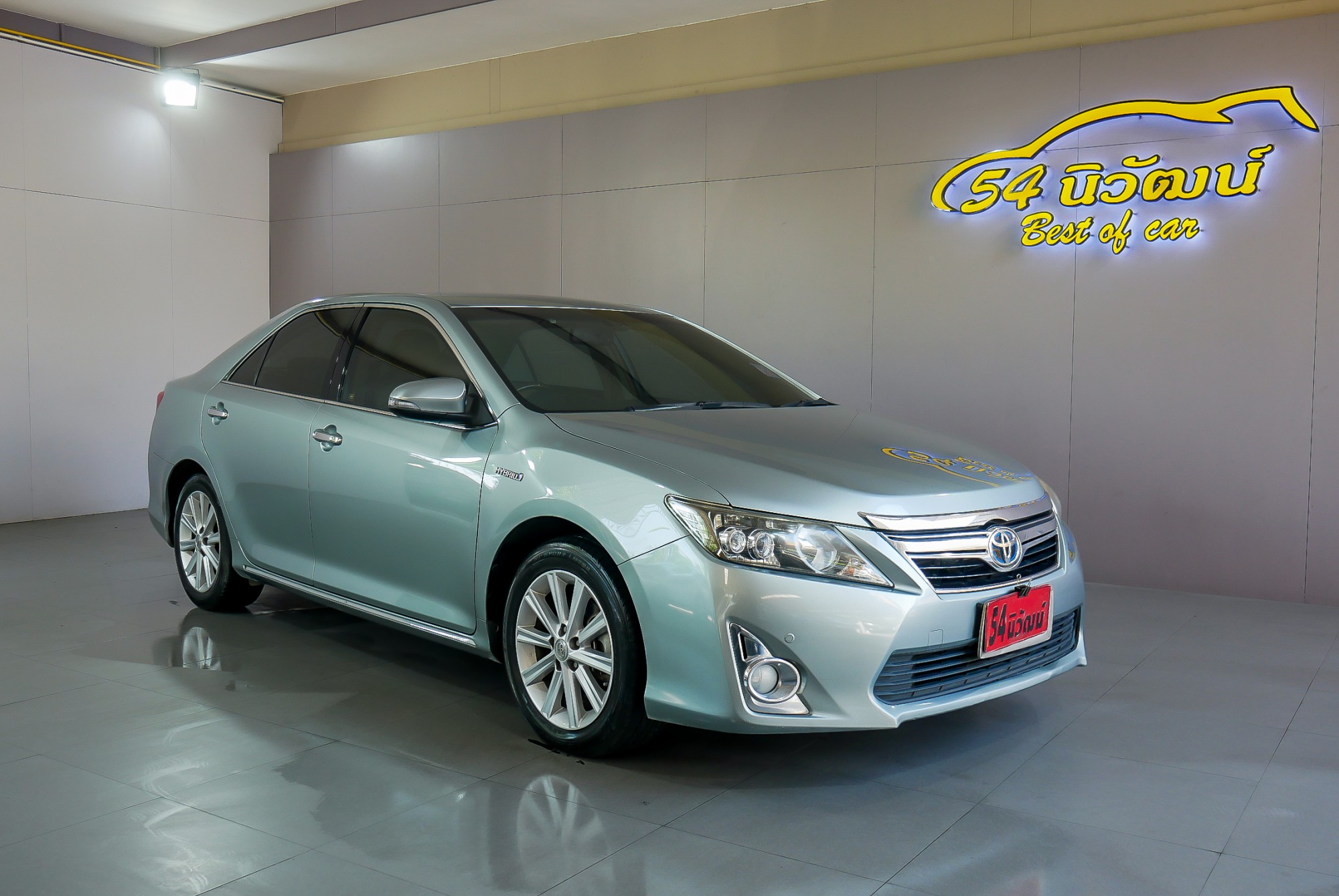 TOYOTA CAMRY 2.5 HV NAVI MINOR CHANGE ปี 2013 สีเทา