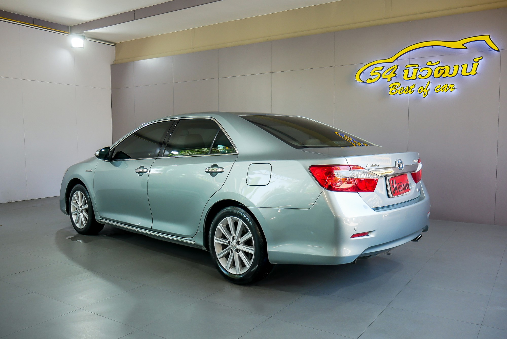 TOYOTA CAMRY 2.5 HV NAVI MINOR CHANGE ปี 2013 สีเทา