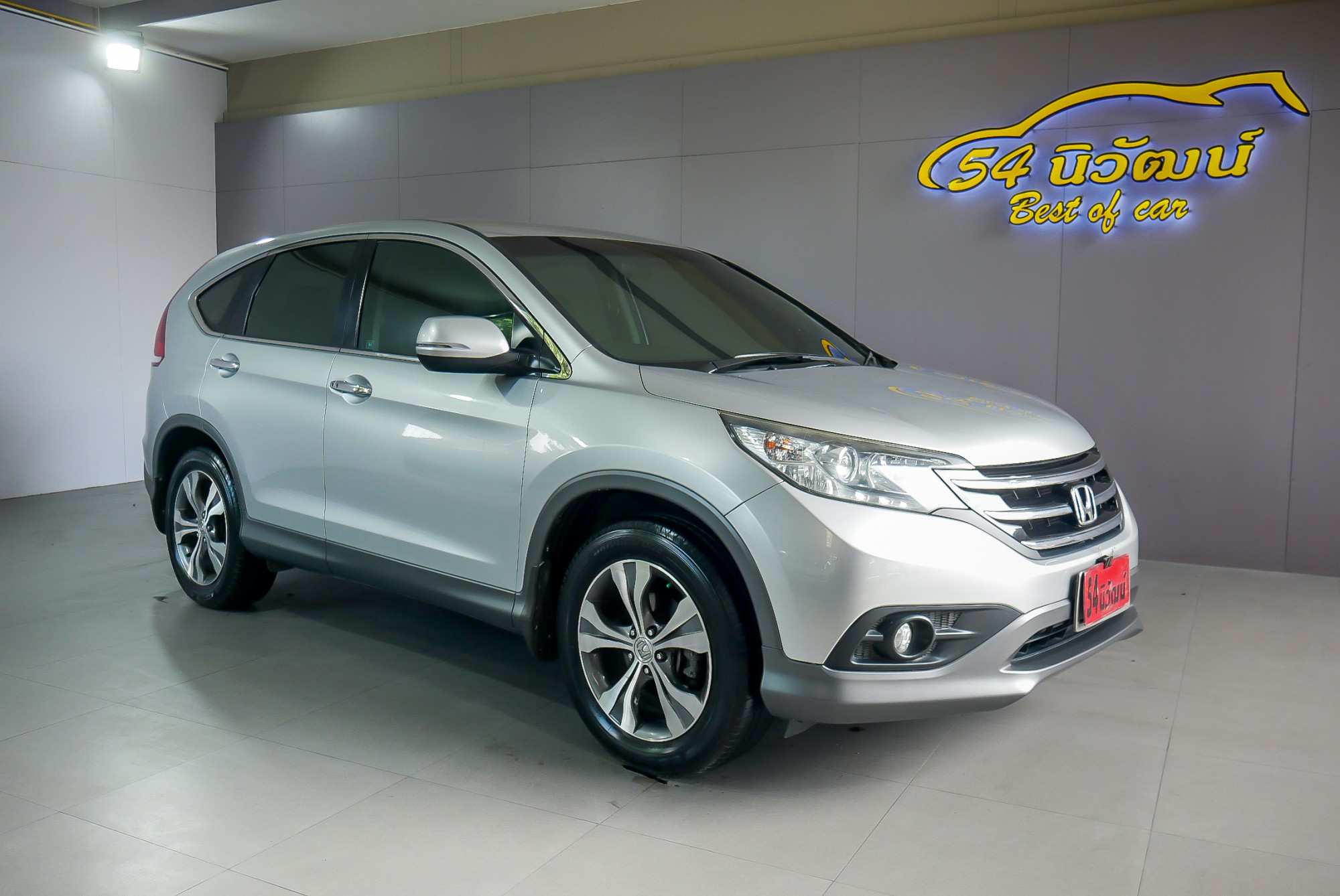 HONDA CR-V G4 2.4 EL NAVI 4WD. ปี 2013 สีเงิน