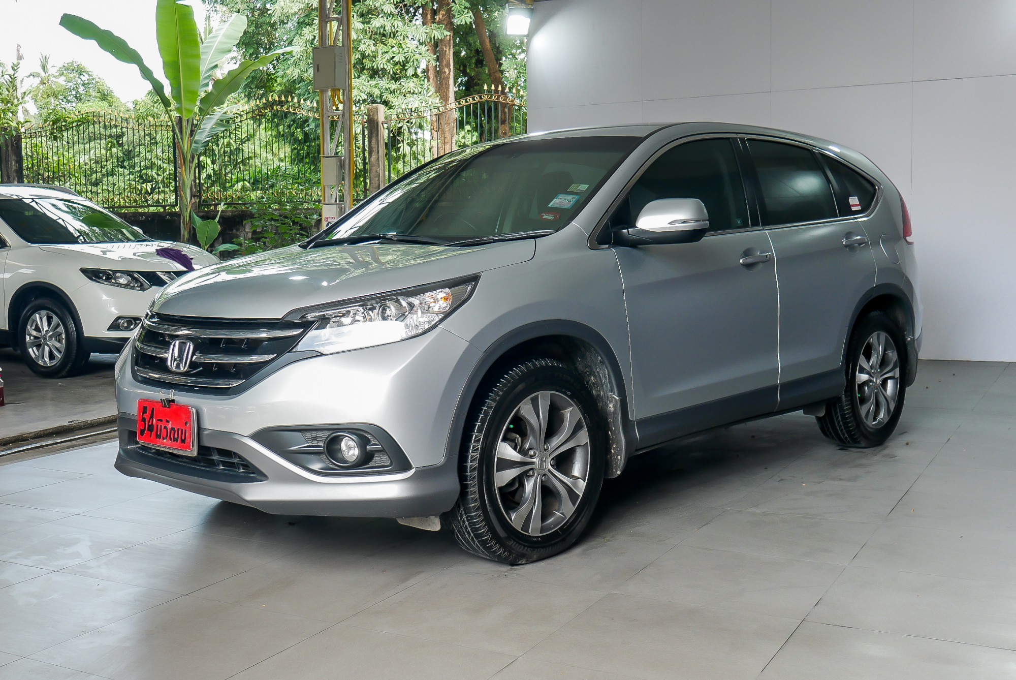 HONDA CR-V G4 2.4 EL NAVI 4WD. ปี 2013 สีเงิน (รูปที่ 4)