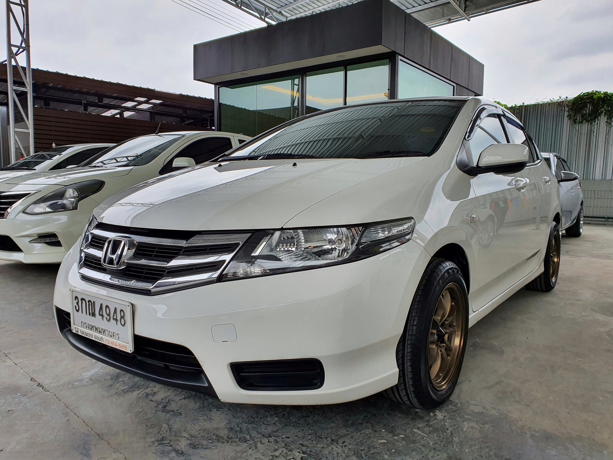 Honda City ปี 2012 สีขาว