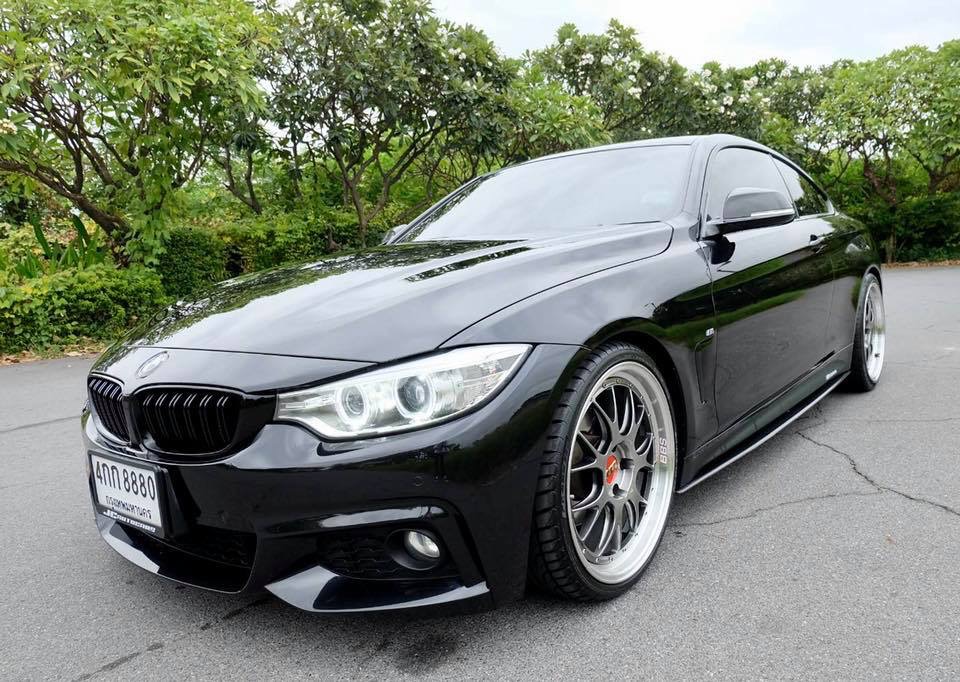 BMW 4 Series F32 420d ปี 2014 สีดำ