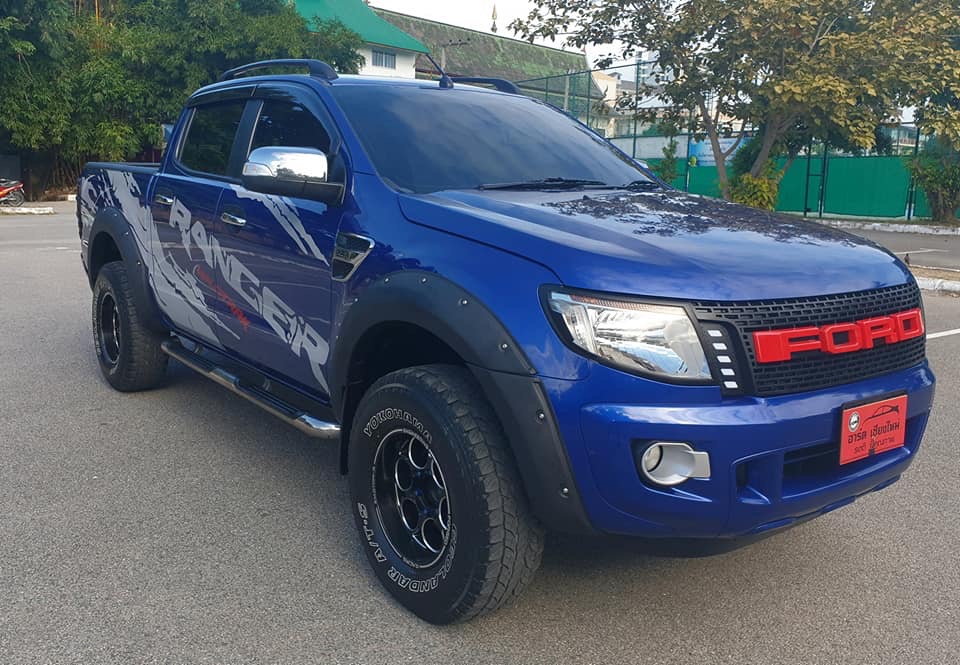 Ford Ranger 4 ประตู ปี 2014 สีน้ำเงิน (รูปที่ 4)