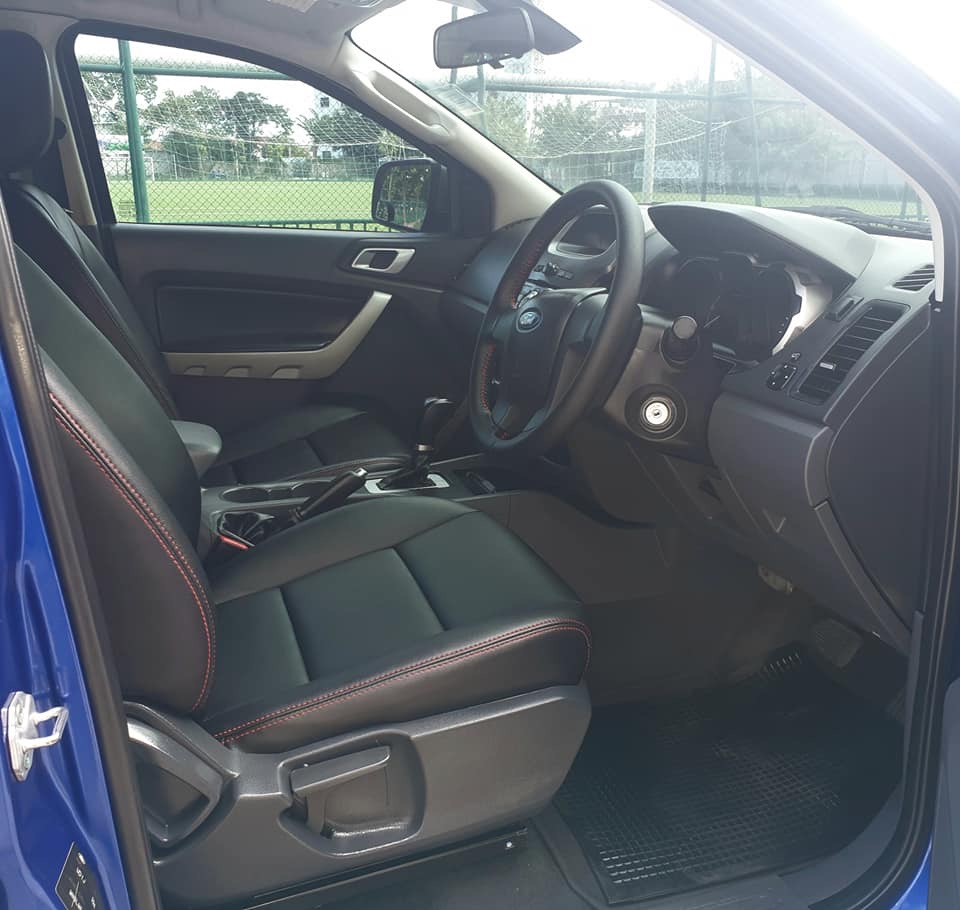 Ford Ranger 4 ประตู ปี 2014 สีน้ำเงิน (รูปที่ 10)