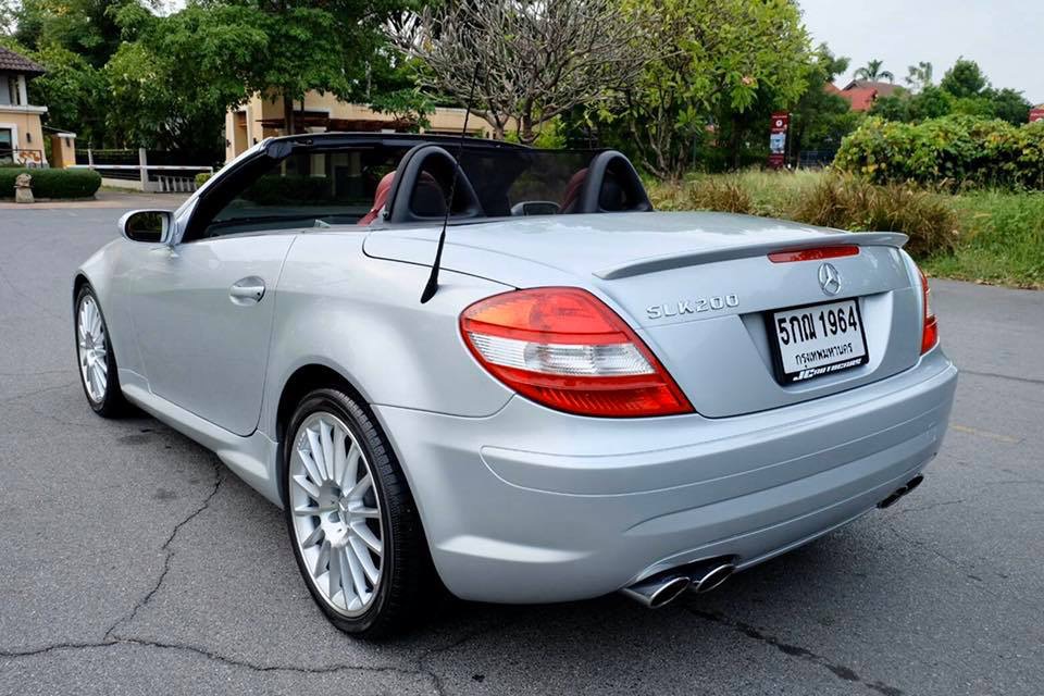 Mercedes-Benz SLK-Class R171 SLK200 ปี 2005 สีเงิน (รูปที่ 8)