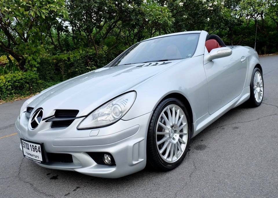Mercedes-Benz SLK-Class R171 SLK200 ปี 2005 สีเงิน (รูปที่ 4)
