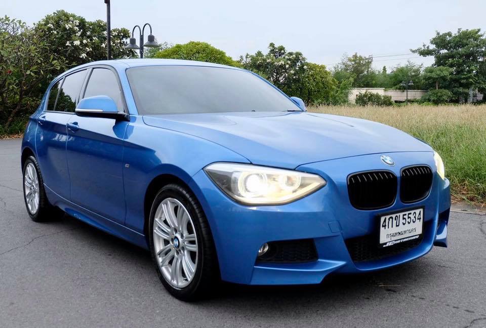 BMW 1 Series F20 116i ปี 2015 สีน้ำเงิน