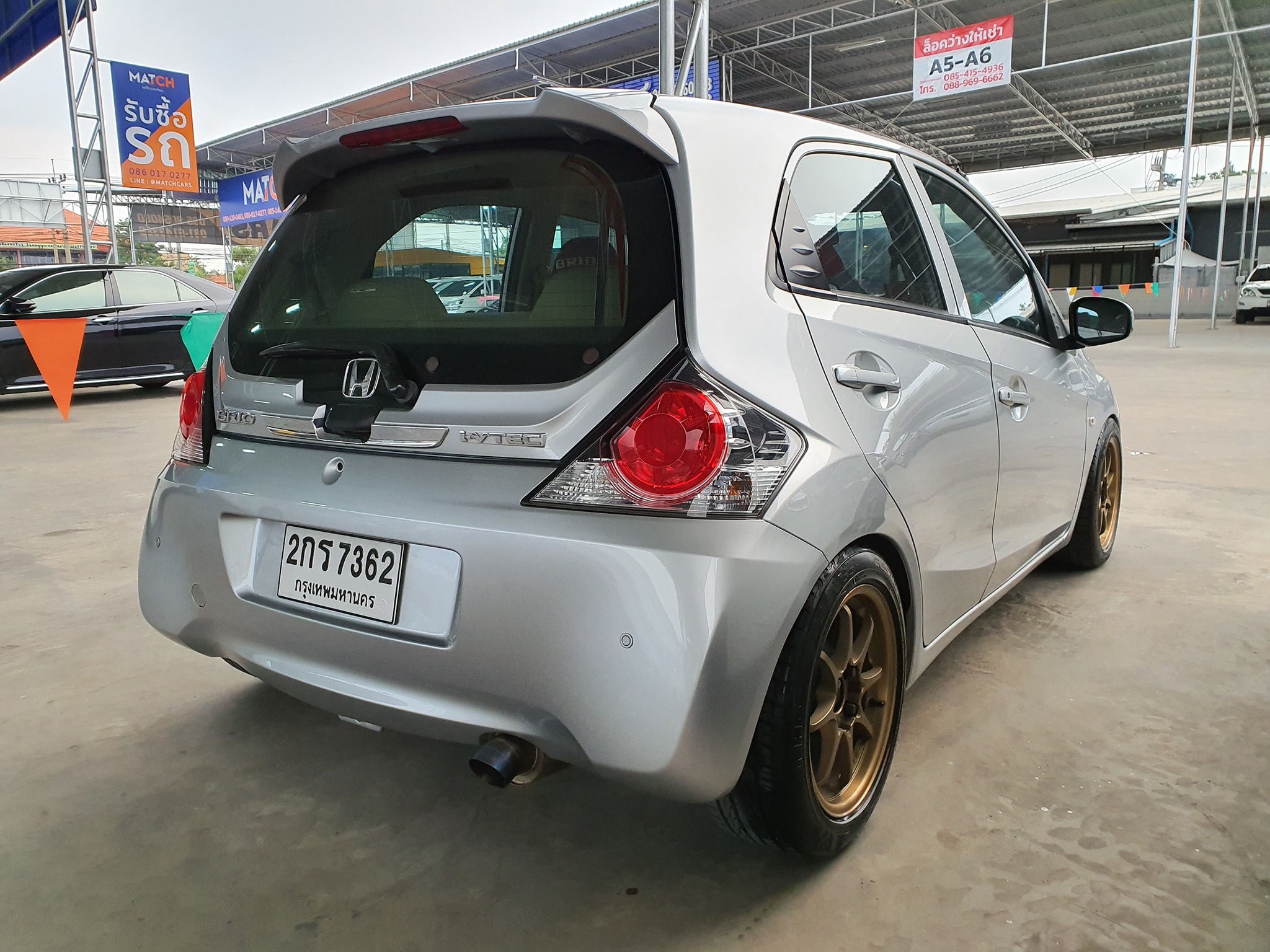 Honda Brio ปี 2013 สีขาว (รูปที่ 3)