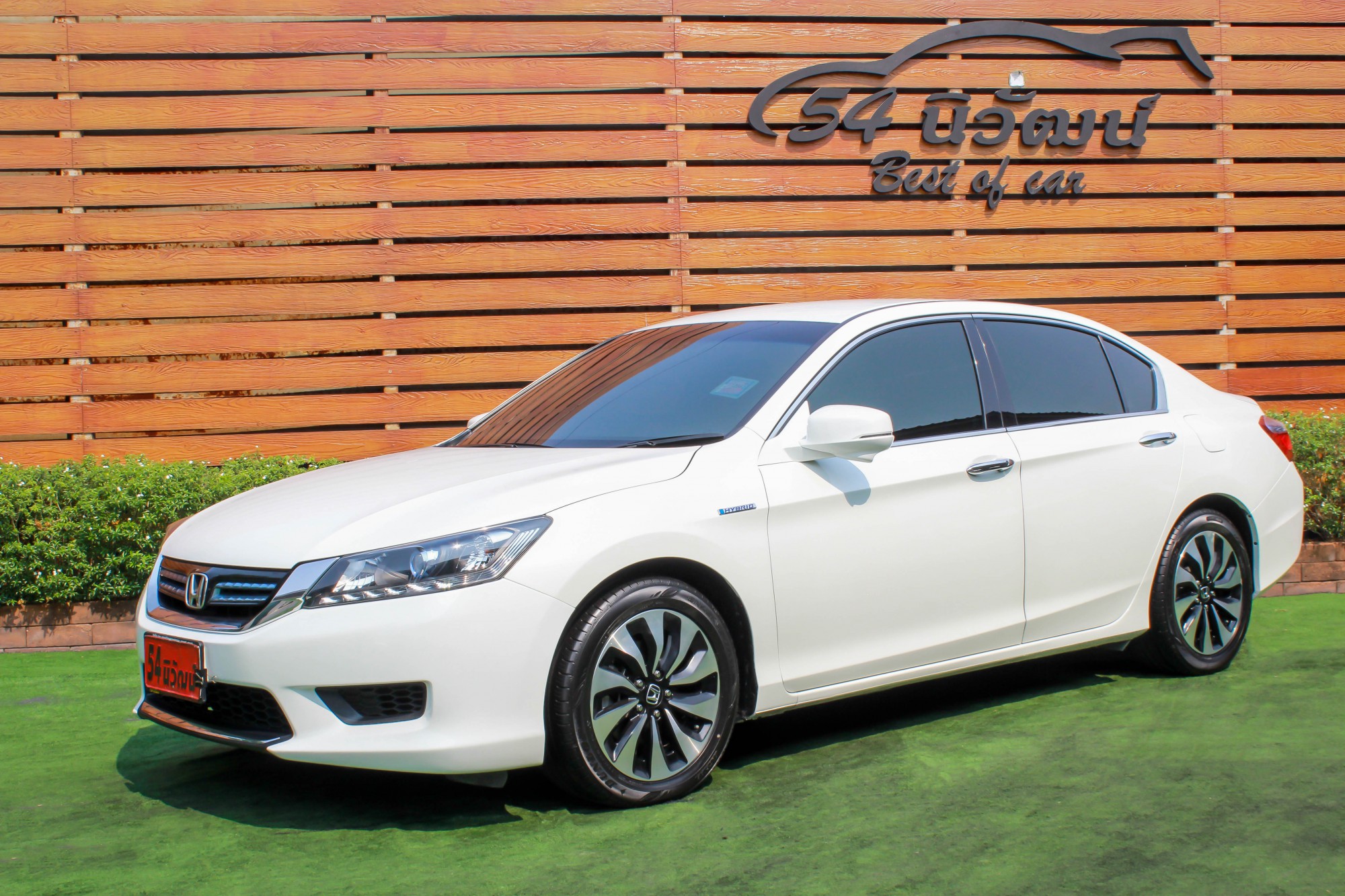 HONDA ACCORD G9 2.0 HYBRID AT ปี 2015 สีขาว