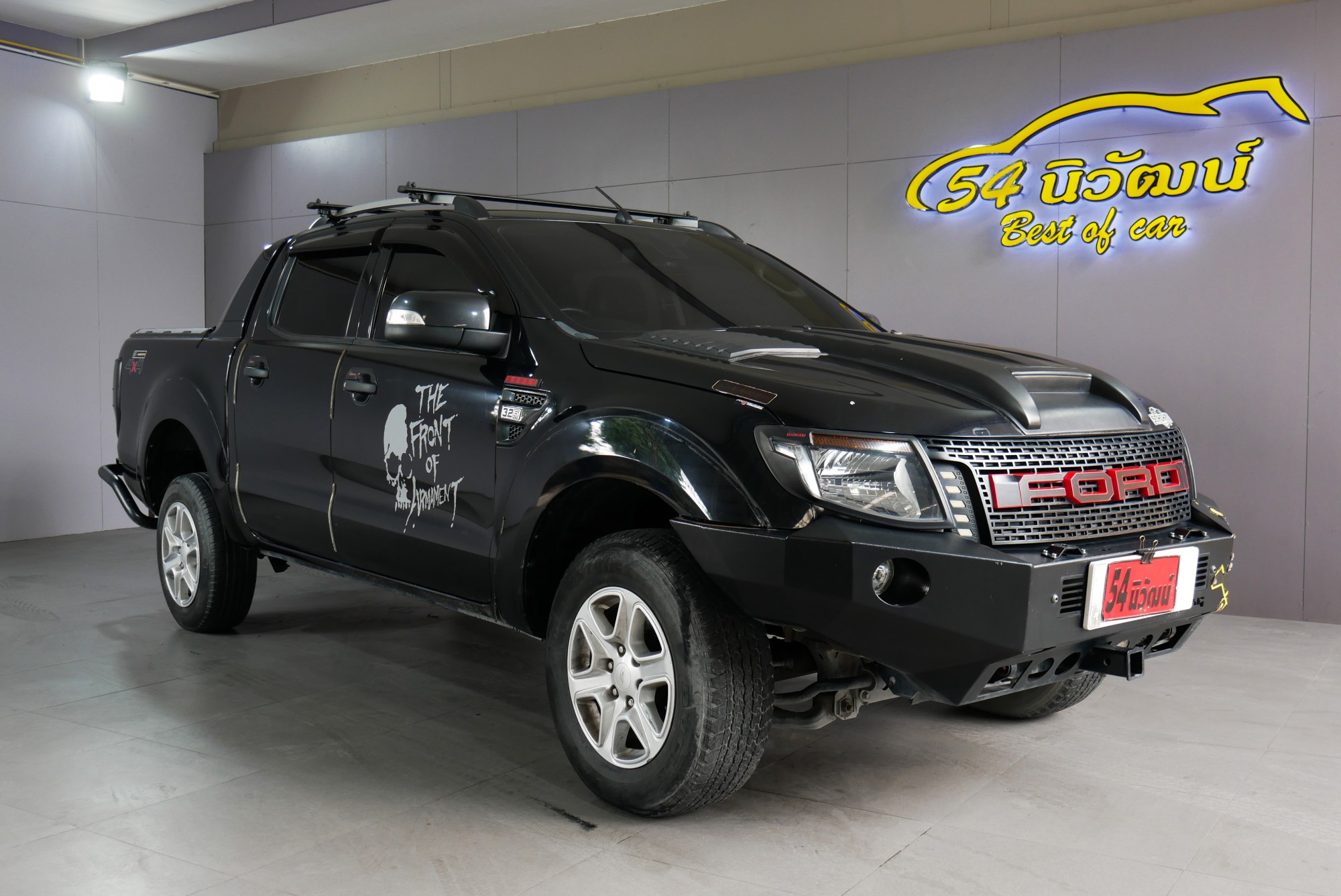 FORD RANGER DOUBLECAB 3.2 WILDTACK 4X4 AT ปี 2014 สีดำ