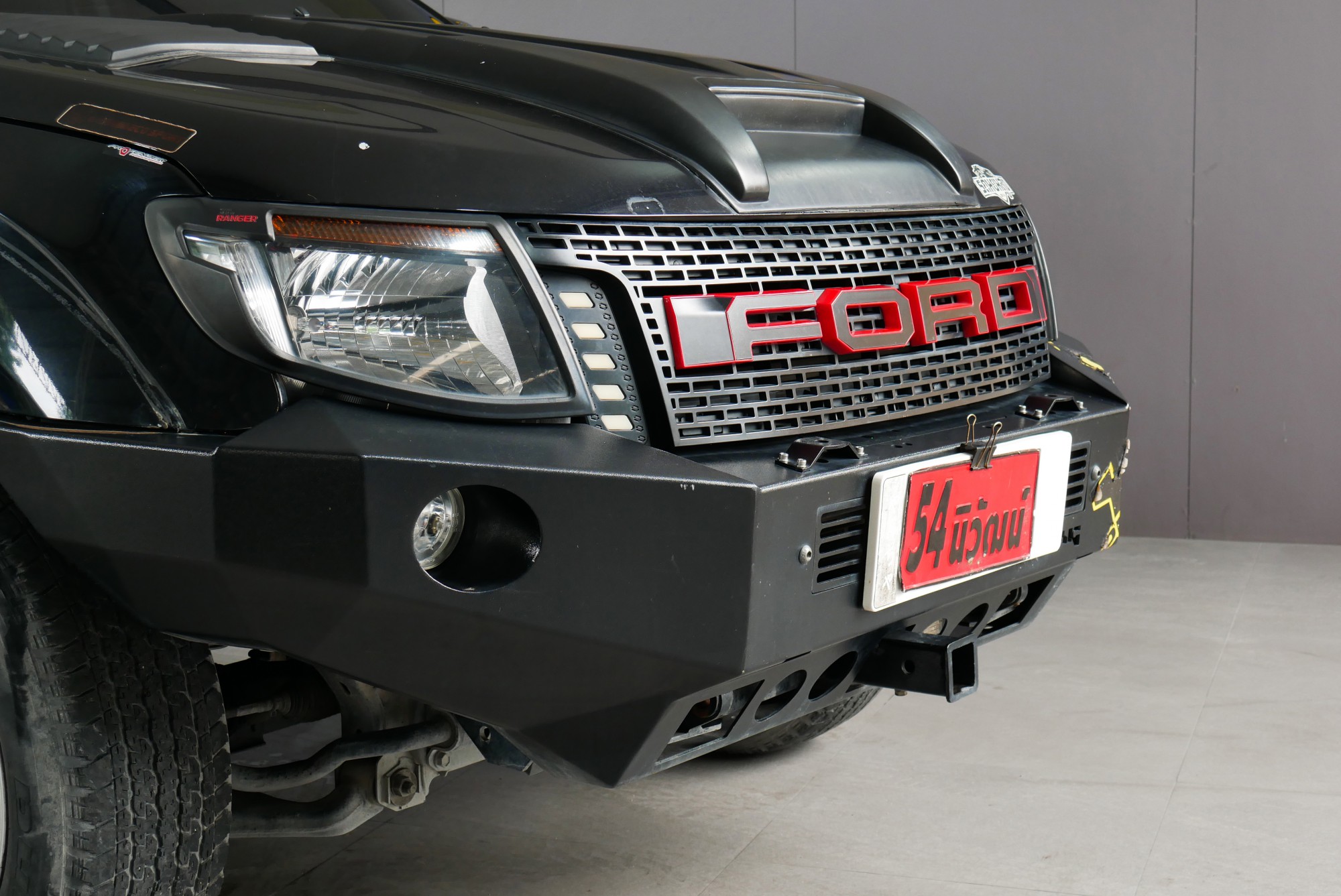 FORD RANGER DOUBLECAB 3.2 WILDTACK 4X4 AT ปี 2014 สีดำ (รูปที่ 4)