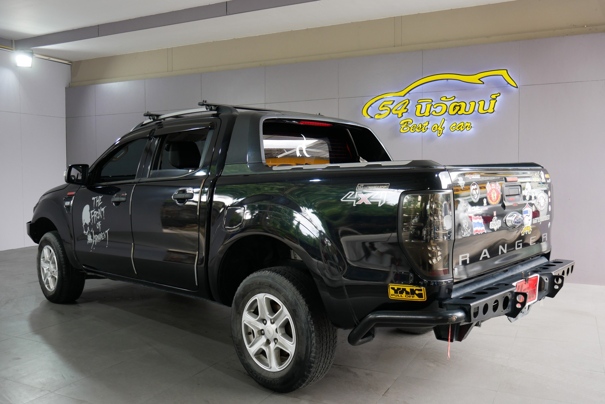 FORD RANGER DOUBLECAB 3.2 WILDTACK 4X4 AT ปี 2014 สีดำ