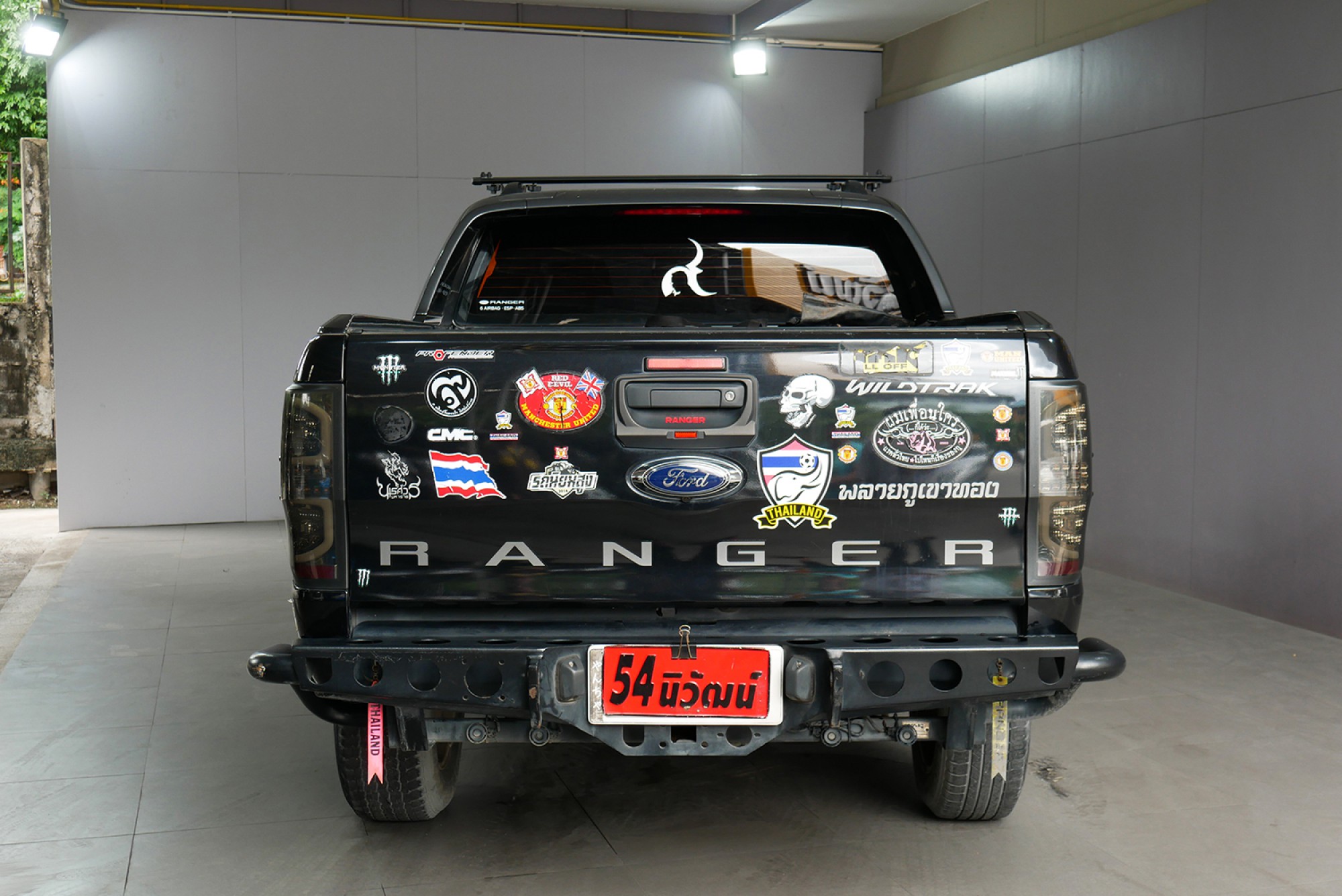 FORD RANGER DOUBLECAB 3.2 WILDTACK 4X4 AT ปี 2014 สีดำ