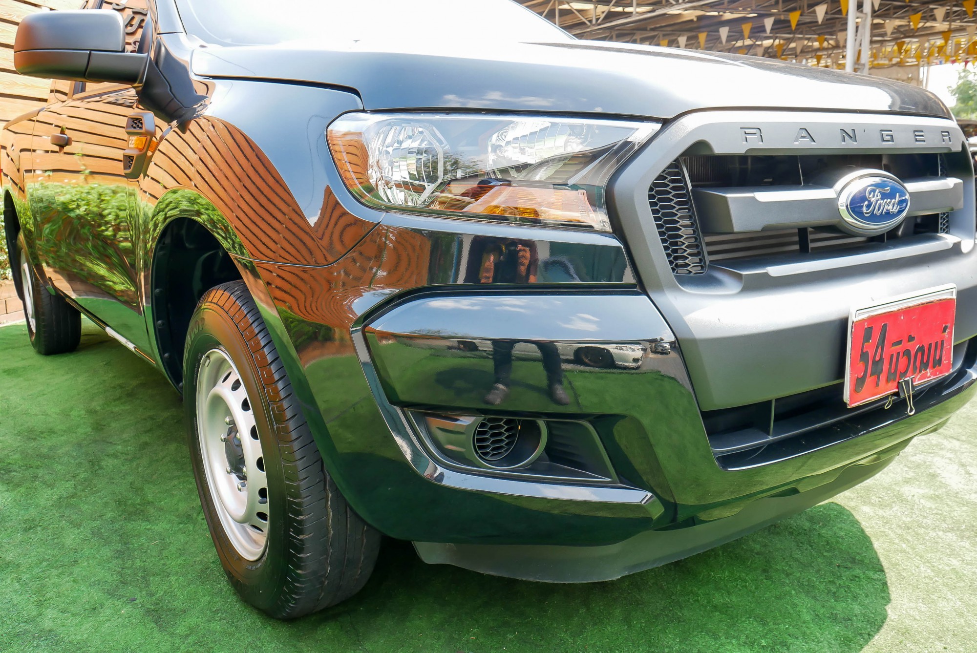 FORD RANGER OPENCAB 2.2 XL MT ปี 2017 สีดำ