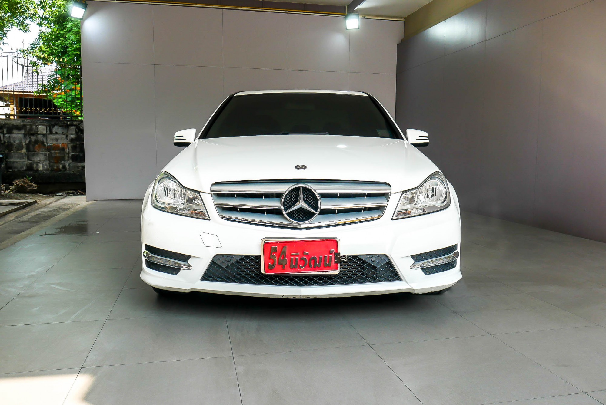 MERCEDES BENZ C200 W204 1.8 CGI BE STYLE AT ปี 2014 สีขาว (รูปที่ 3)