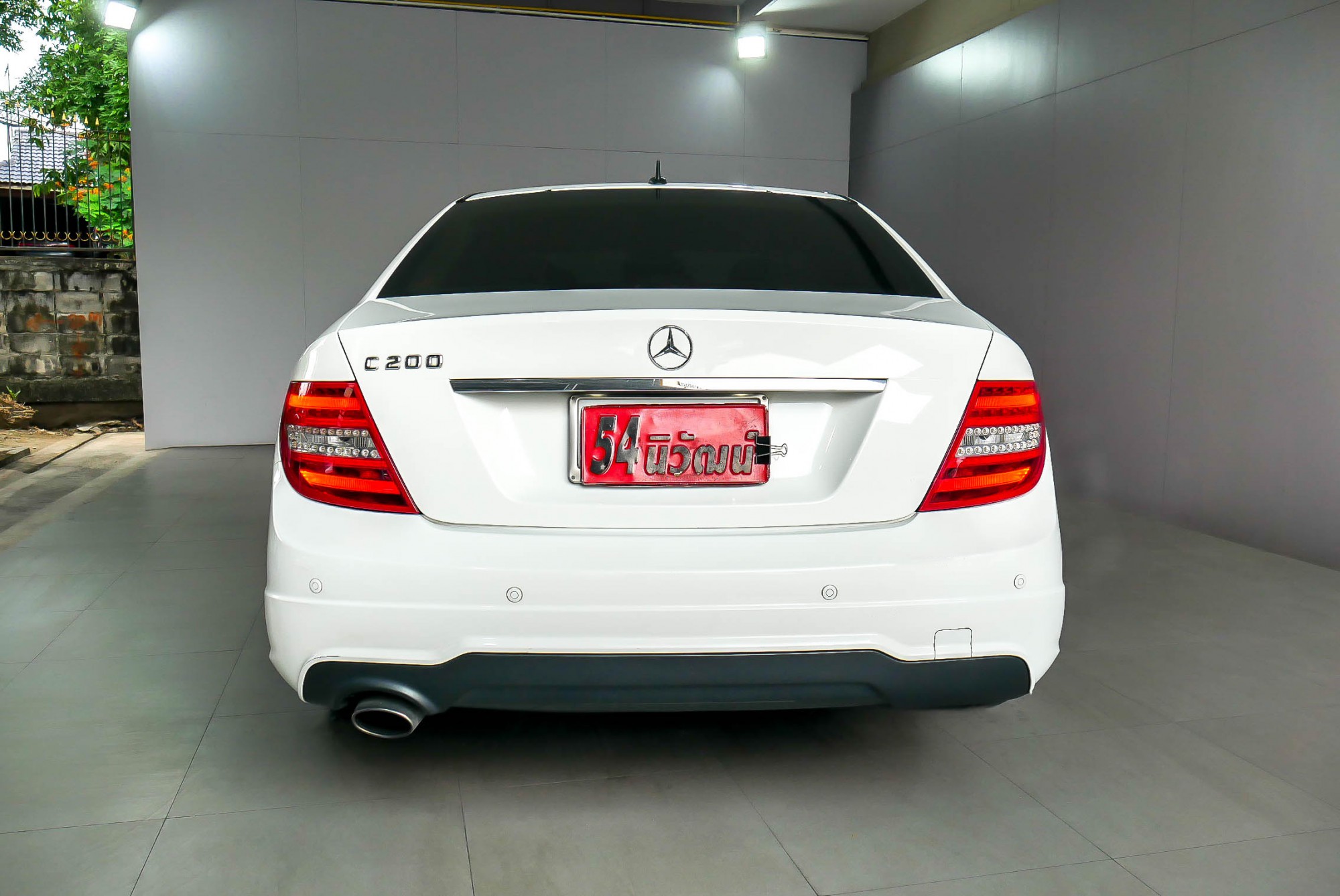 MERCEDES BENZ C200 W204 1.8 CGI BE STYLE AT ปี 2014 สีขาว (รูปที่ 15)