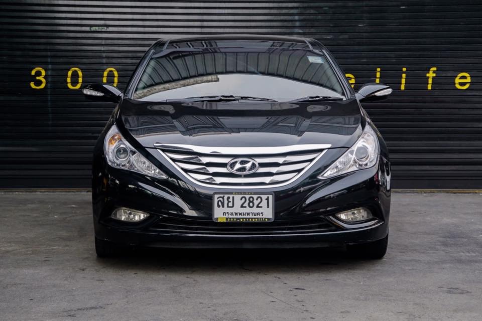 Hyundai Sonata ปี 2012 สีดำ (รูปที่ 3)