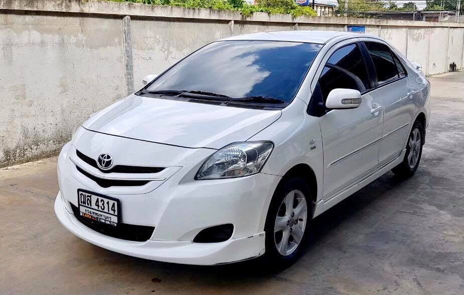 Toyota Vios ปี 2009 สีขาว (รูปที่ 6)