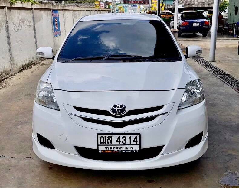 Toyota Vios ปี 2009 สีขาว (รูปที่ 2)