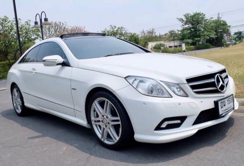 Mercedes-Benz E-Class C207 E250 ปี 2010 สีขาว (รูปที่ 2)