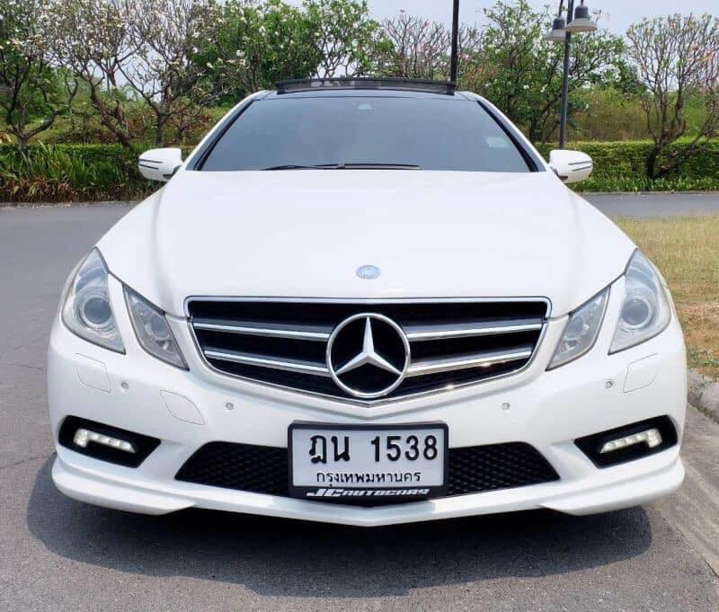 Mercedes-Benz E-Class C207 E250 ปี 2010 สีขาว (รูปที่ 3)