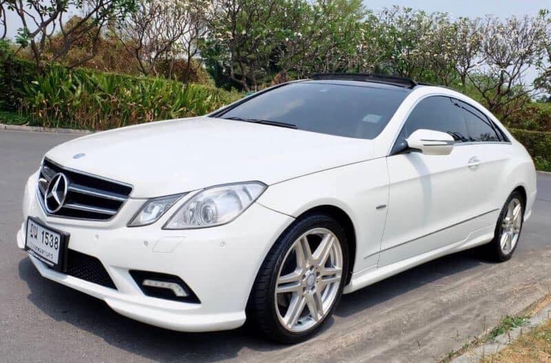 Mercedes-Benz E-Class C207 E250 ปี 2010 สีขาว
