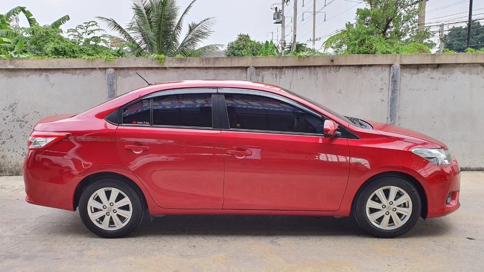 Toyota Vios ปี 2013 สีแดง (รูปที่ 8)
