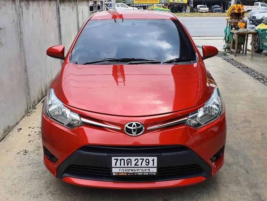 Toyota Vios ปี 2013 สีแดง (รูปที่ 2)