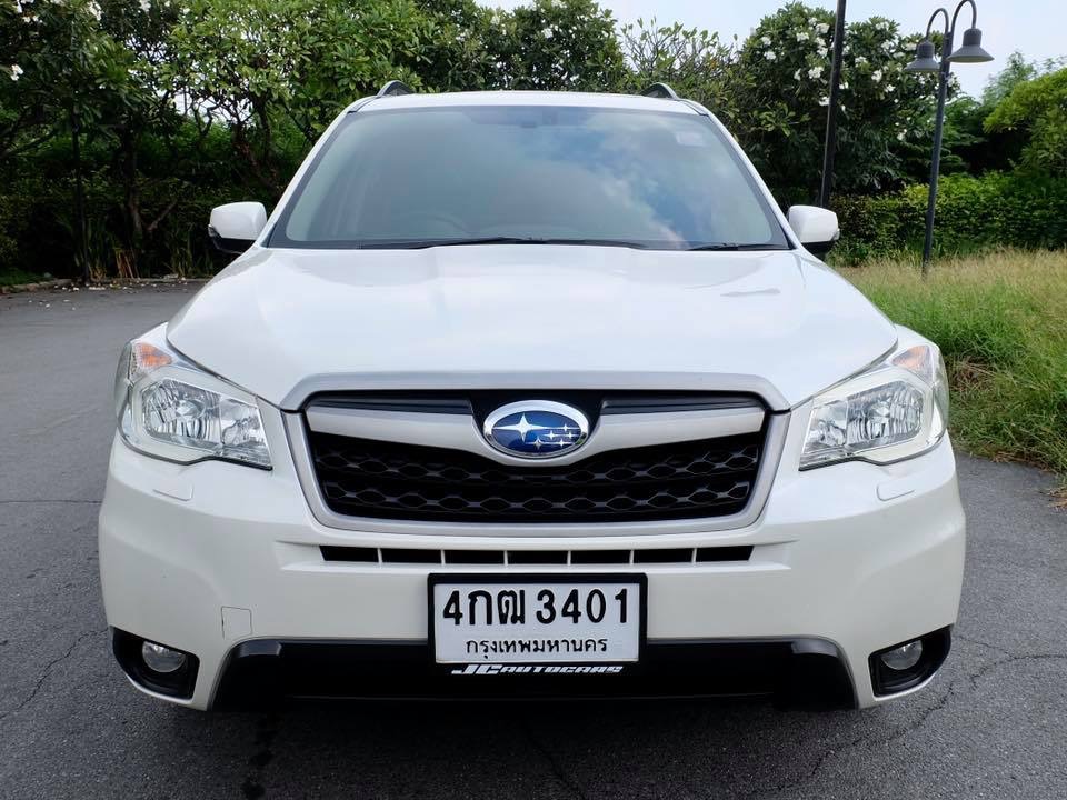 Subaru Gen4 Forester (SJ) ปี 2015 สีขาว (รูปที่ 2)