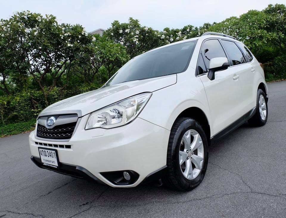Subaru Gen4 Forester (SJ) ปี 2015 สีขาว (รูปที่ 3)
