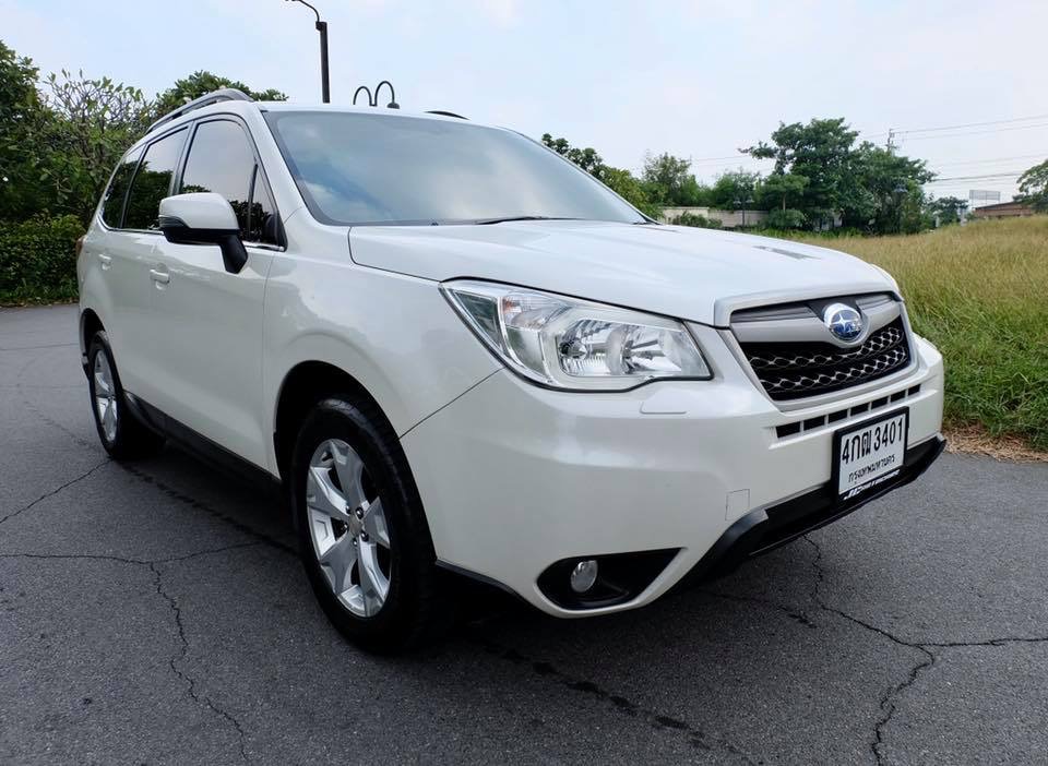 Subaru Gen4 Forester (SJ) ปี 2015 สีขาว