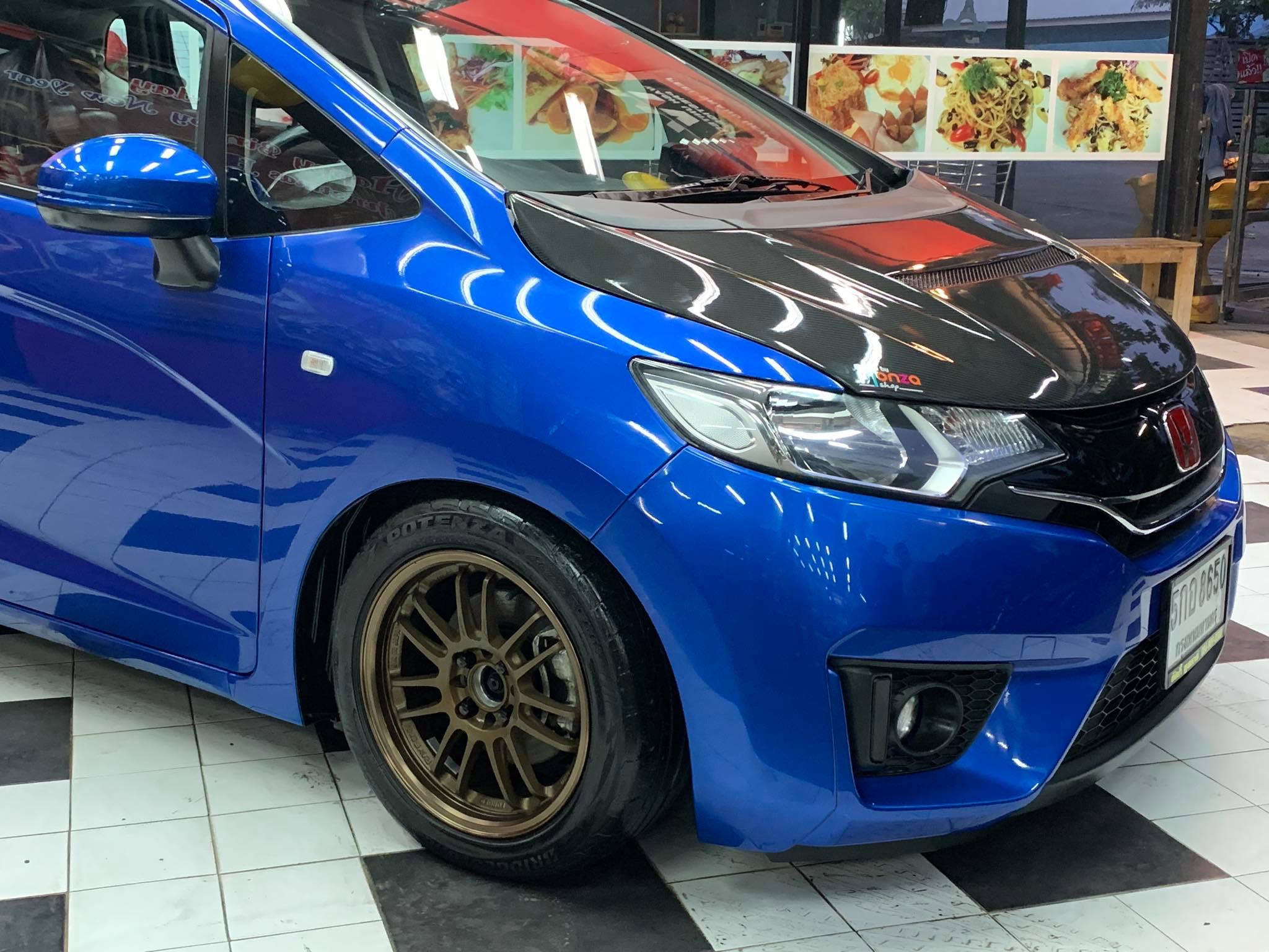 Honda Jazz GK ปี 2016 สีน้ำเงิน (รูปที่ 4)