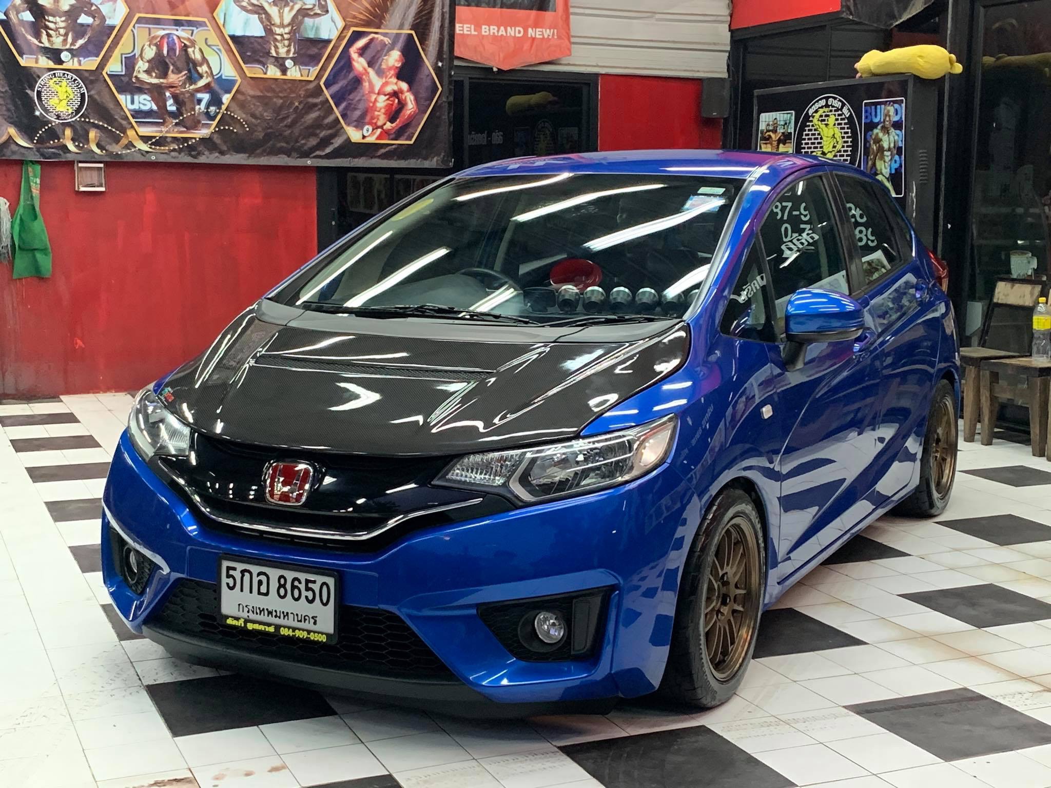 Honda Jazz GK ปี 2016 สีน้ำเงิน