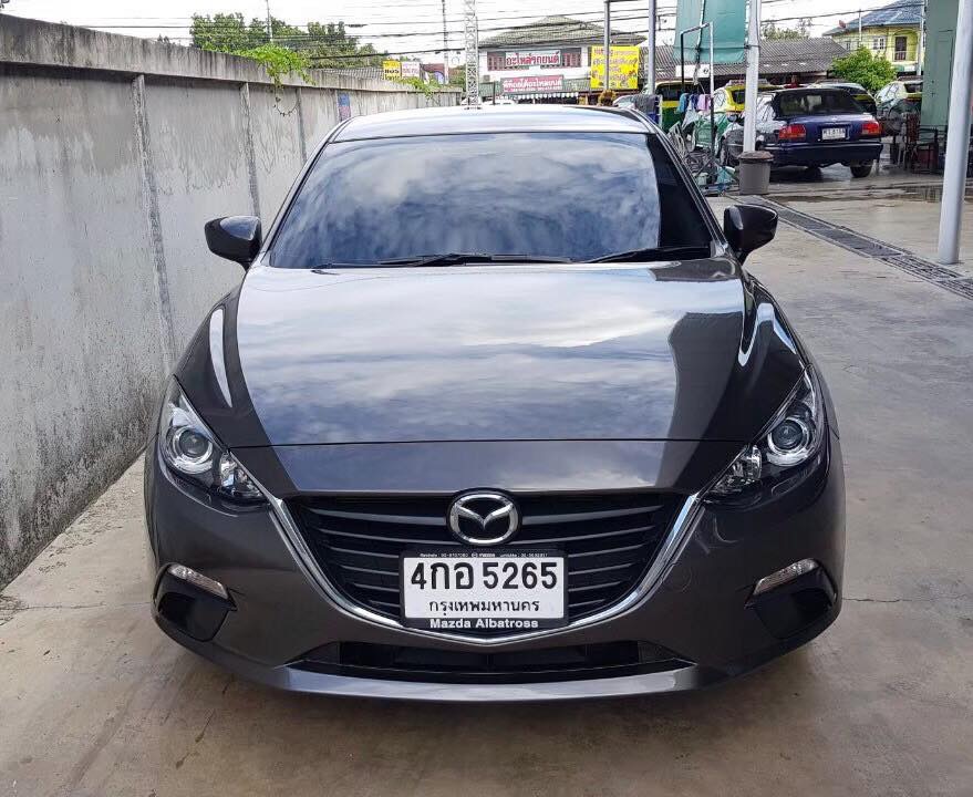 Mazda 3 Hatchback ปี 2015 สีเทา (รูปที่ 2)
