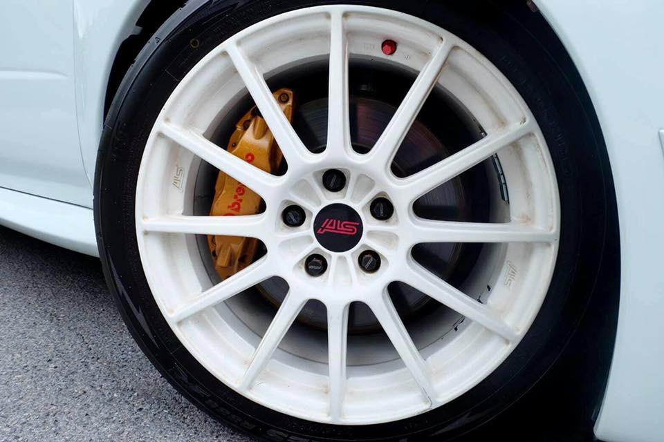 Subaru Impreza (WRX) Gen3 Sedan ปี 2007 สีขาว (รูปที่ 6)