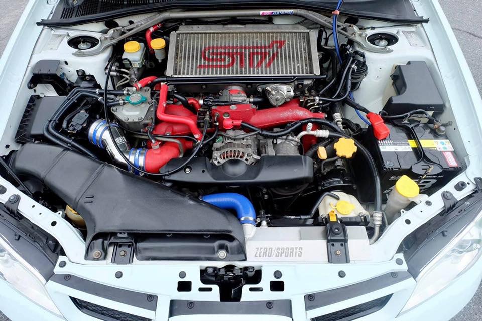 Subaru Impreza (WRX) Gen3 Sedan ปี 2007 สีขาว (รูปที่ 10)