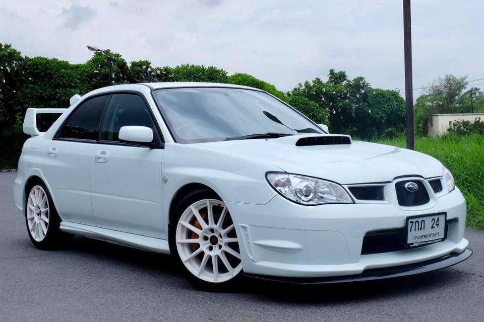 Subaru Impreza (WRX) Gen3 Sedan ปี 2007 สีขาว