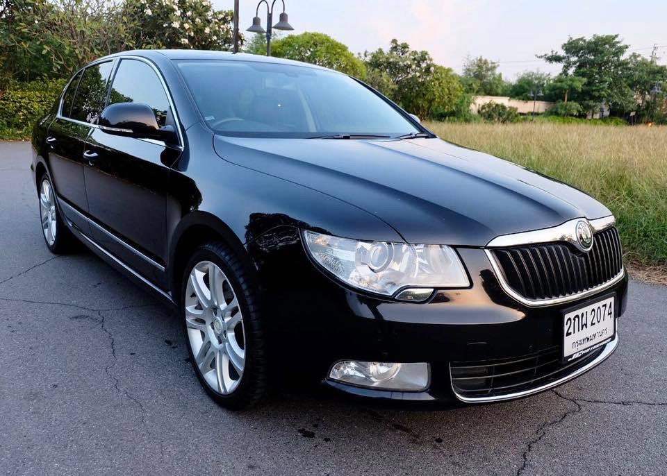 Skoda Superb ปี 2013 สีดำ