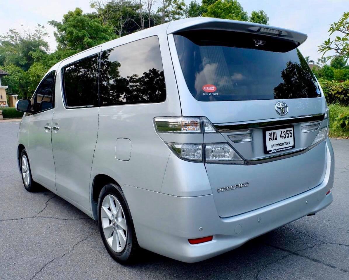 Toyota Vellfire ปี 2012 สีเงิน (รูปที่ 6)