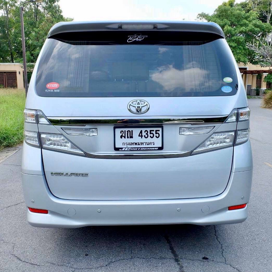 Toyota Vellfire ปี 2012 สีเงิน (รูปที่ 7)