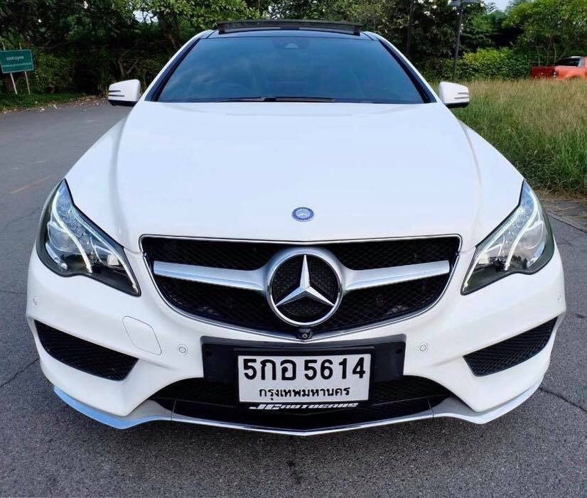 Mercedes-Benz E-Class C207 E200 ปี 2015 สีขาว (รูปที่ 2)