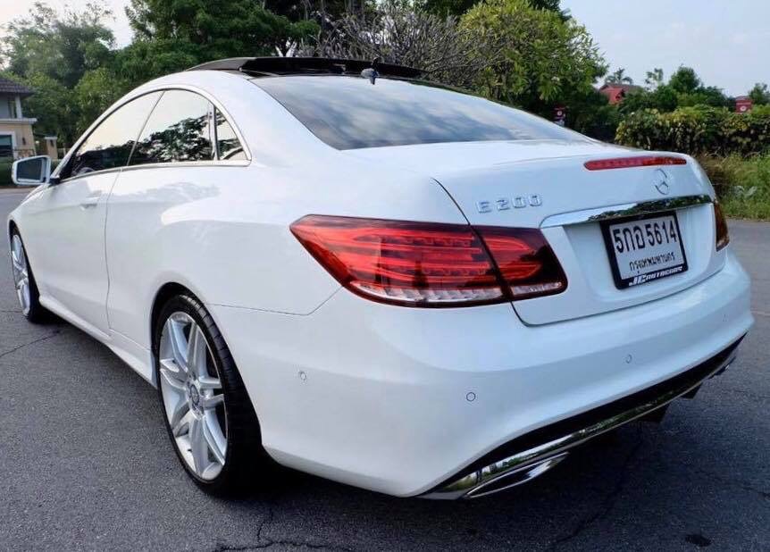 Mercedes-Benz E-Class C207 E200 ปี 2015 สีขาว (รูปที่ 5)