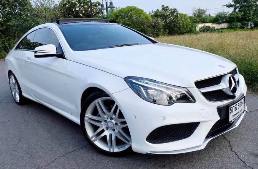 Mercedes-Benz E-Class C207 E200 ปี 2015 สีขาว