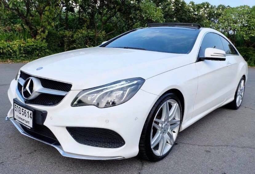 Mercedes-Benz E-Class C207 E200 ปี 2015 สีขาว