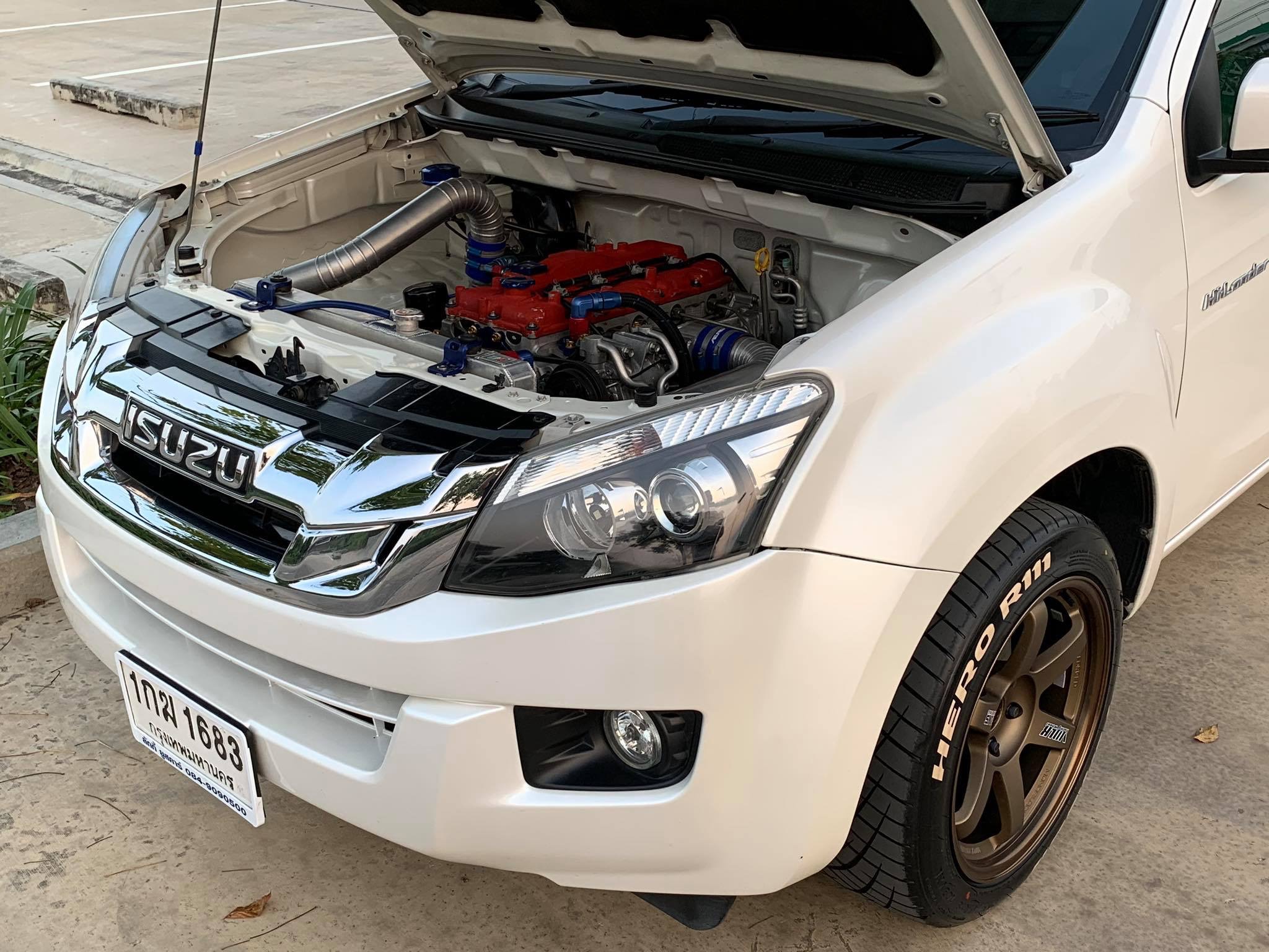 Isuzu D-Max Hi-Lander (4 ประตู) ปี 2012 สีขาว (รูปที่ 16)